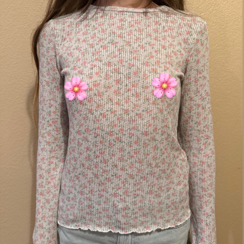 billabong floral long sleeve